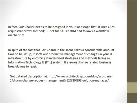 Image result for SAP Charm Tutorial