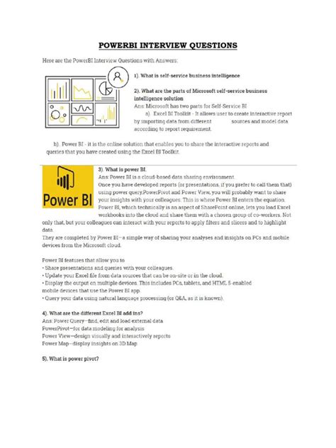 Microsoft Power Bi Interview Questions 的图像结果