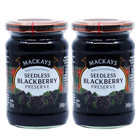 Mackays Seedless BlackBerry Jam for Bread | Made in Small Batches ...