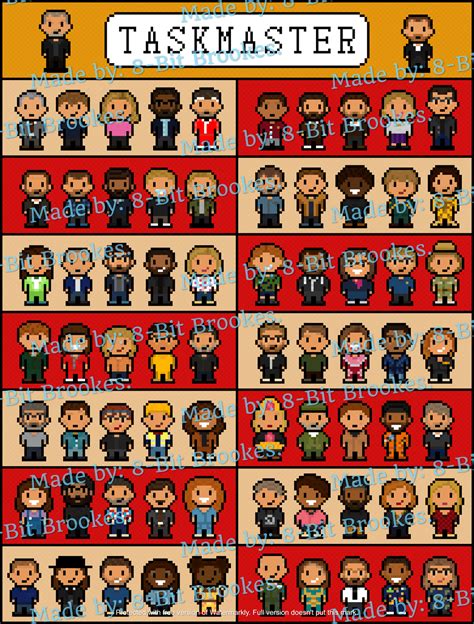 Image result for Taskmaster Art