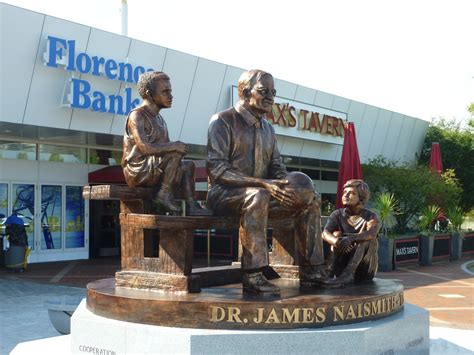 Photo-ops: Sculptures of Springfield: Dr. James Naismith - Springfield, MA