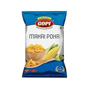 Gopi Foods Makai Poha (Raw CornFlakes) Combo of 3 (Each 500gm) Ready to ...