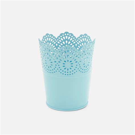 Metal Planter Flower Pot For Home Garden Office Desktop – DecorTwist