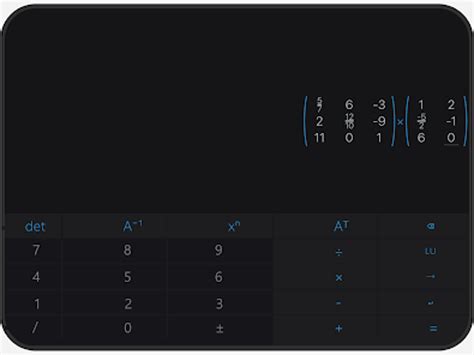 Image result for Matrix Calculator Equation