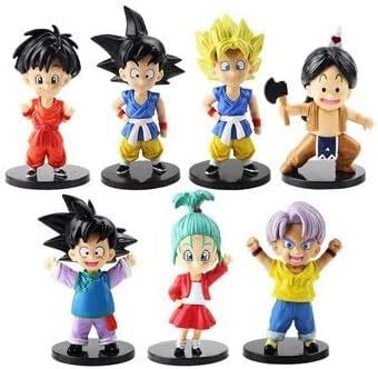 Buy KENMA DBZ Action Figures Childhood Ver. 7 Pcs Set 10 Cms Super ...