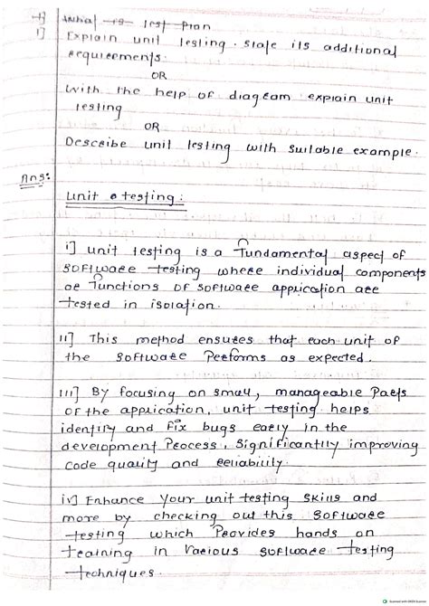 STE chapter 2 notes - Inrial 19 lest Pran Explain unit lesling state ...
