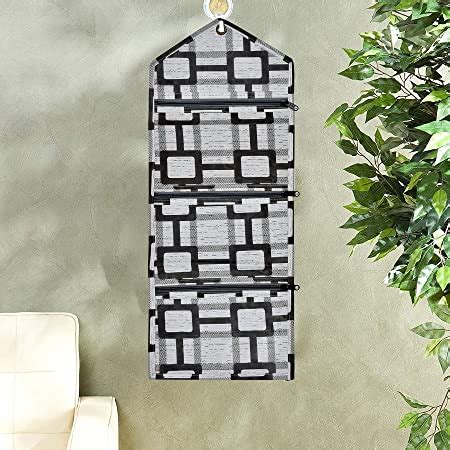 Kuber Industries Cotton Printed Design Wall Hanging Magazine Letter ...