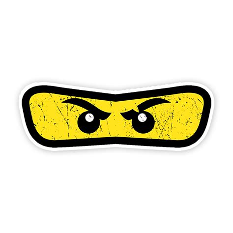 Mask of Lego Ninjago Sticker – sticckiz.com