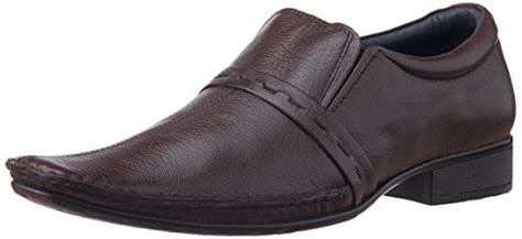 Buy egoss Men's Brown Leather Loafers and Mocassins - 11 UK at Amazon.in