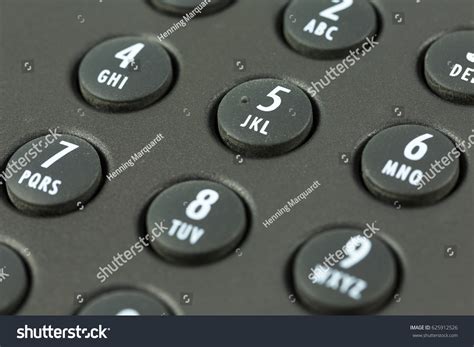 Keypad Letter Mapping Black Telephone Stock Photo 625912526 | Shutterstock