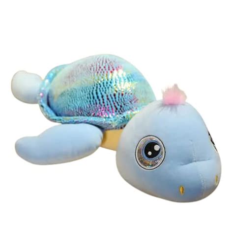 Buy Toy World's Shine Turtle Stuffed Animal Soft Toy for Kids (Blue ...