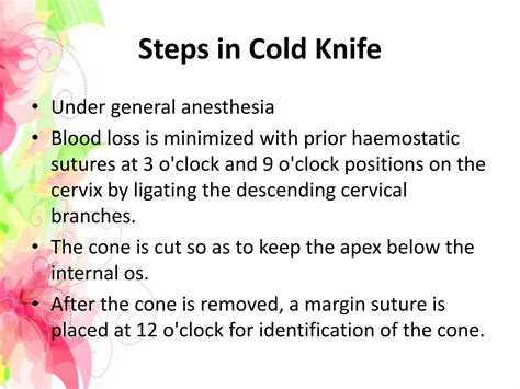 Cervical Biopsy - Obstetrics & Gynaecology | PPTX