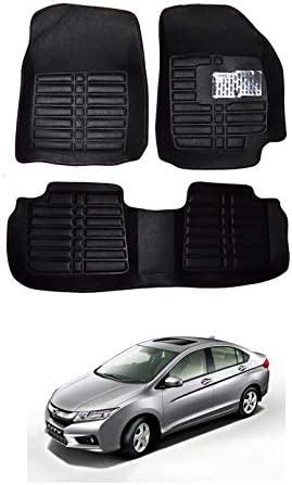 AYW 5D Car Floor Mat for Honda City IVTEK/IDTEK Black Color (Model Year ...