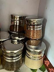 Buy Steelo Plastic Kitchen Storage Container Set Kitchen Organiser Air ...