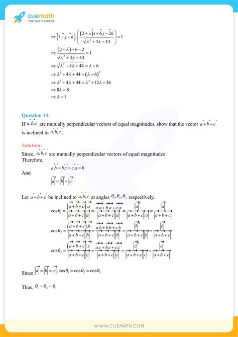 Image result for Class 12 Math NCERT Ch 10 Exercise 10.4 Score Plus