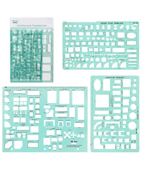 Buy Mr. Pen- House Plan, 3 Pack, Green, Interior Design and Furniture ...