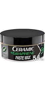 Turtle Wax Hybrid Solutions Ceramic Graphene Paste Wax, 160ml, Pack of ...