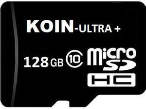 MOREBYTE Ultra Plus 128gb Memory card Class 10 transfer speed upto ...