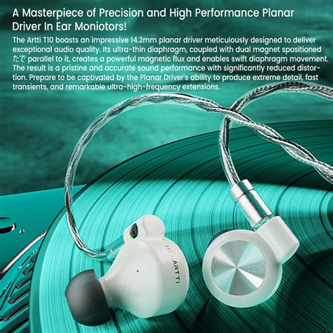 ARTTI - T10 14.2mm Planar Driver IEM – Concept Kart