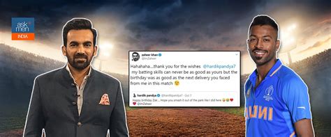 Zaheer Khan And Fans Had A Perfect Reply To Hardik Pandya’s ...