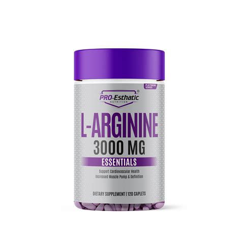 Pro-Esthatic L-Arginine 3000 Mg Essentials 120 Tablet – Muscle Stack