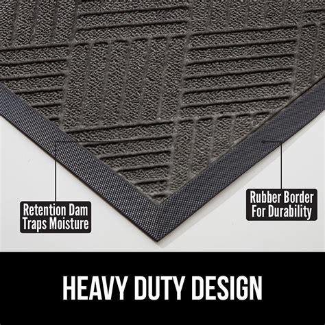 Gorilla Grip Original Durable Rubber Door Mat (29 x 17) Heavy Duty ...