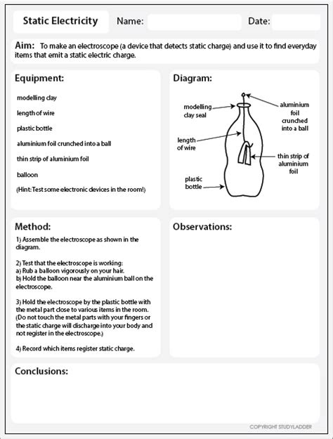 Image result for Electroscope Activity