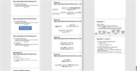 Image result for Big Step Operational Semantics