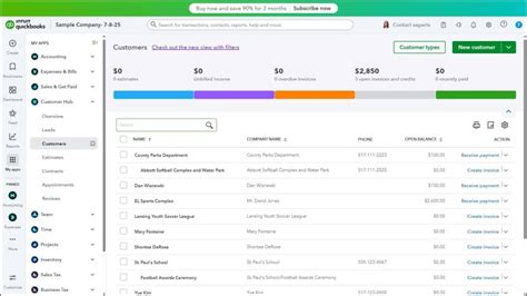 Image result for QuickBooks User Interface