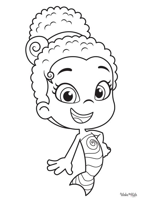 Printable Bubble Guppies Coloring Pages | Fanny Printable