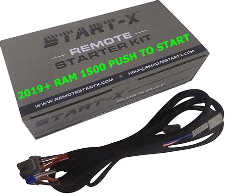 Start-X Remote Starter Kit for 2019-2024 RAM 1500 Push to Start | Plug ...