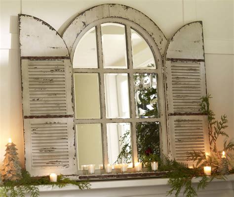 25 The Best The Allure of Shabby Chic Window Mirrors: a Guide to Style and Placement