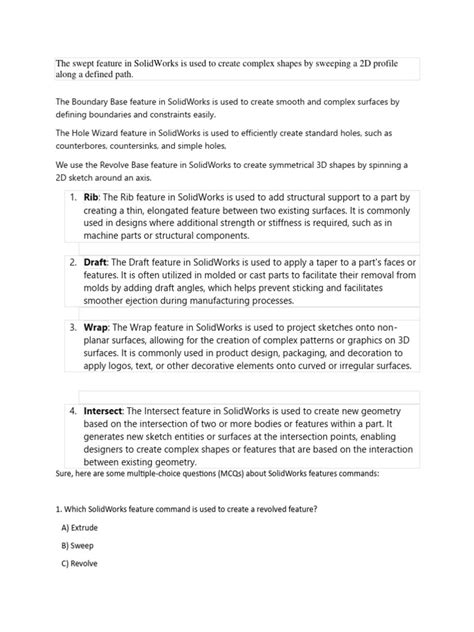 Image result for Swept SolidWorks
