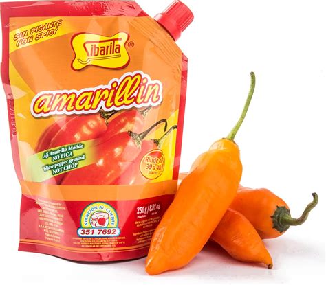 Sibarita Aji Amarillo Pepper Sauce - Peruvian Yellow Chili Paste ...