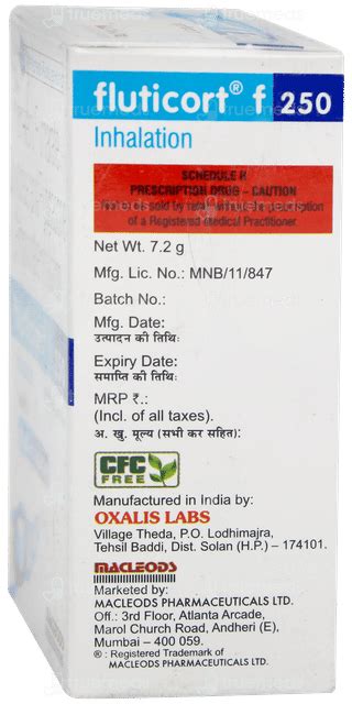 Fluticort F 6/250 MCG Inhaler 1 | Order Fluticort F 6/250 MCG Inhaler 1 ...