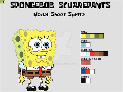 Image result for Spongebob Model Sheet