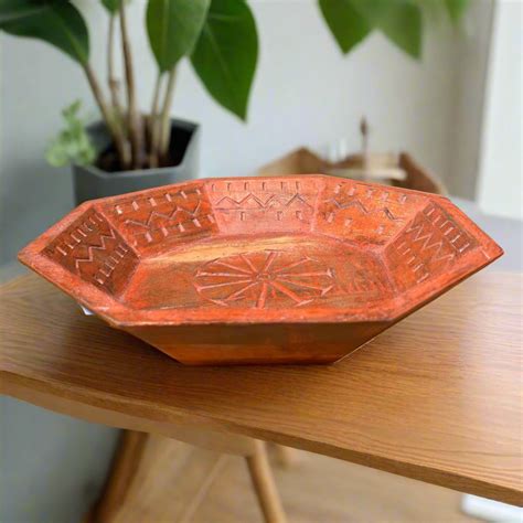 Wooden Octagonal Tray – Bangalore Hunts
