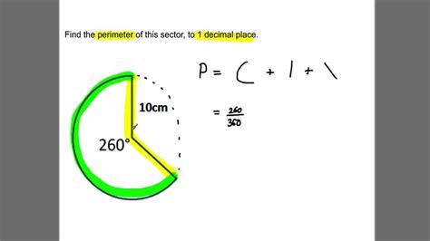 Sector Perimeter Formula 的图像结果