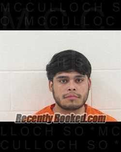 Recent Booking / Mugshot for JOSE Alfredo RIVERA in McCulloch County, Texas