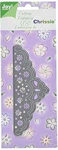 Ecstasy Crafts Joy Crafts Cut, Emboss and Embroidery Dies, 2 by 5-Inch ...