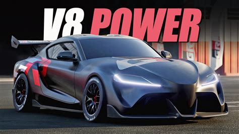 Toyota GR Supra Gets A V8 To Battle Mustangs And Camaros In Aussie Supercars | Carscoops