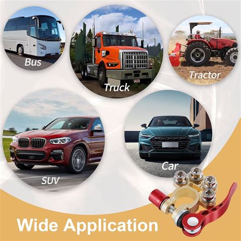 SINGARO Car Battery Terminal Connector, 4 Way India | Ubuy