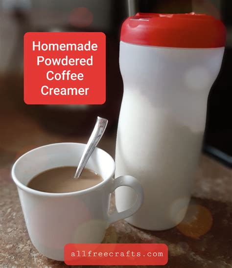 Homemade Powdered Flavored Coffee Creamer - Homemade Ftempo