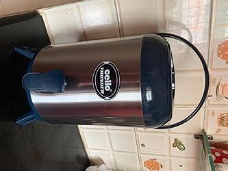 Cello Thunder Insulated Stainless Steel Water Jug, 4 litres, Blue ...