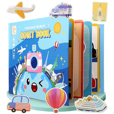 Buy Kidology Montessori Quiet Book for Toddlers | Montessori Busy Book ...