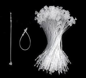 LYSOO Loop Pin Plastic Hang Tag Clothes Tag High Quality Pack of 400 (5 ...