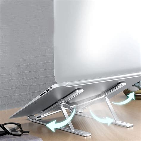 Metal Portable Laptop Stand With 7 Adjustable Angles (1 Pc) – Oblivion