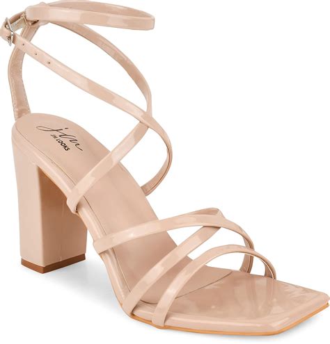 Buy JM LOOKS Fashion Casual Strappy Block Heels Sandals For Womens ...