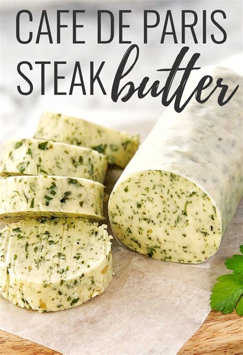 Garlic herb compound butter for steak – Artofit