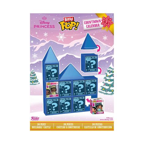 Disney Princess Funko Bitty Pop! Mini-Figure 24-Day Countdown Calendar